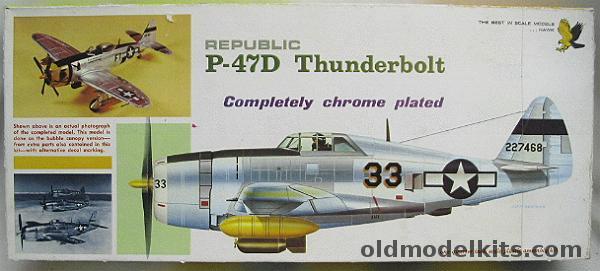 Hawk 1/48 Republic P-47D Thunderbolt Chrome Plated, 212